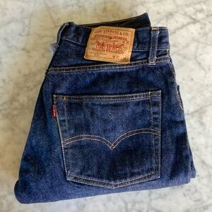 LEVI’S Vintage Clothing LVC Mens 1984 501 Jeans Size 28X30 Blue Denim